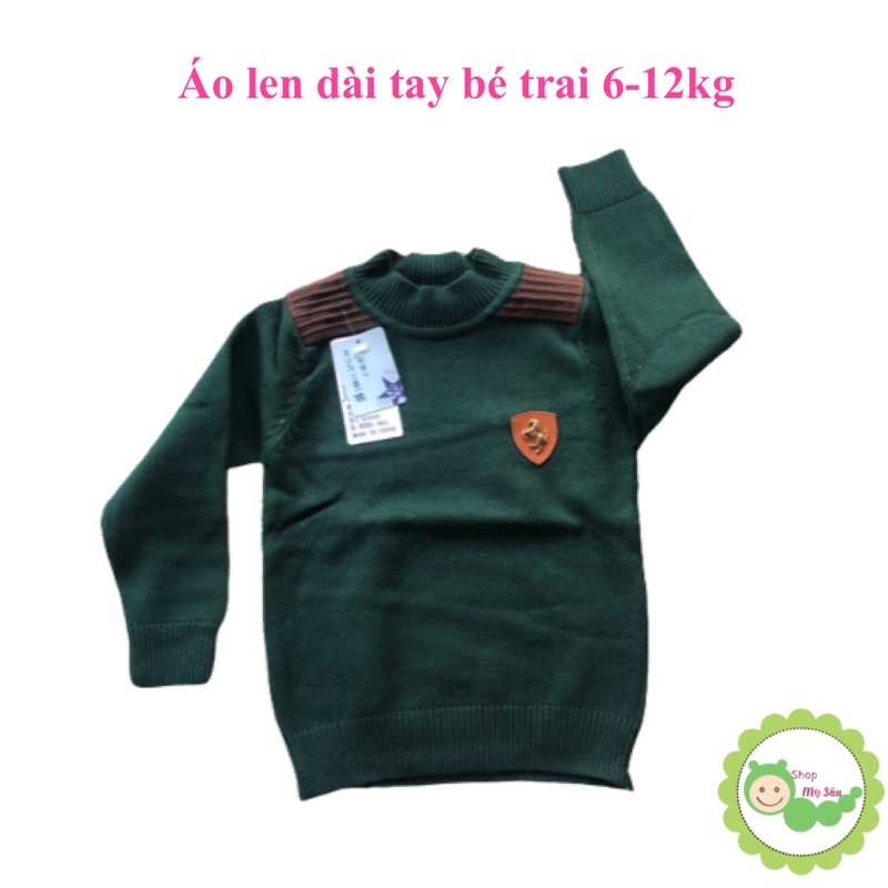 {6-12kg} Áo len dài tay cho bé trai