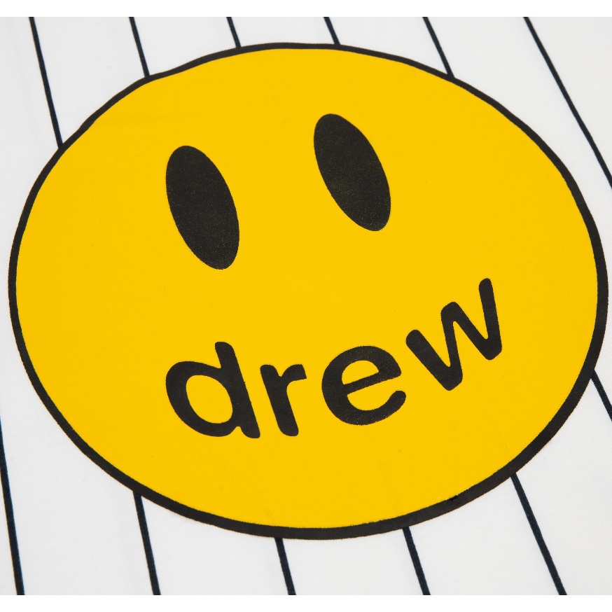 Áo Thun Tay Ngắn In Hình Mặt Cười Dr-w Phong Cách Đường Phố Cho Nam Và Nữ