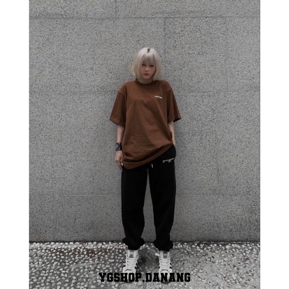 Quần Nỉ YOUNG GREEN Basic Sweatpants - Thêu