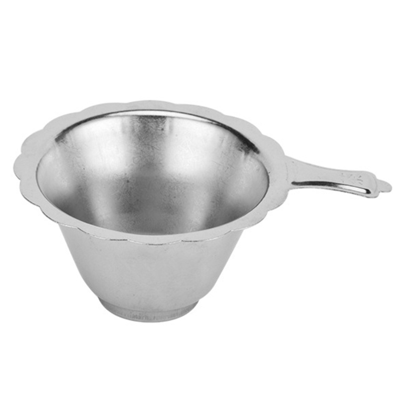 Dụng Cụ Lọc Trà Bằng Thép Không Gỉ Tái Sử Dụng Tiện Lợi