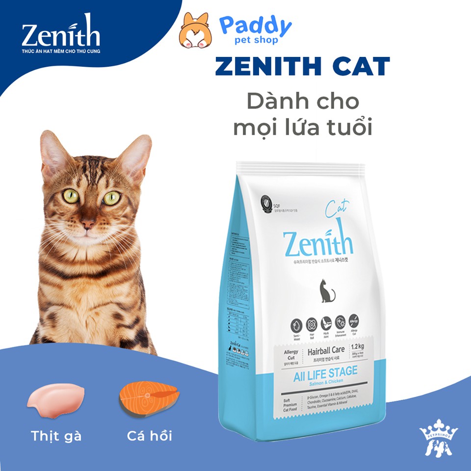 Hạt Mềm Zenith Hairball Tiêu Búi Lông Cho Mèo