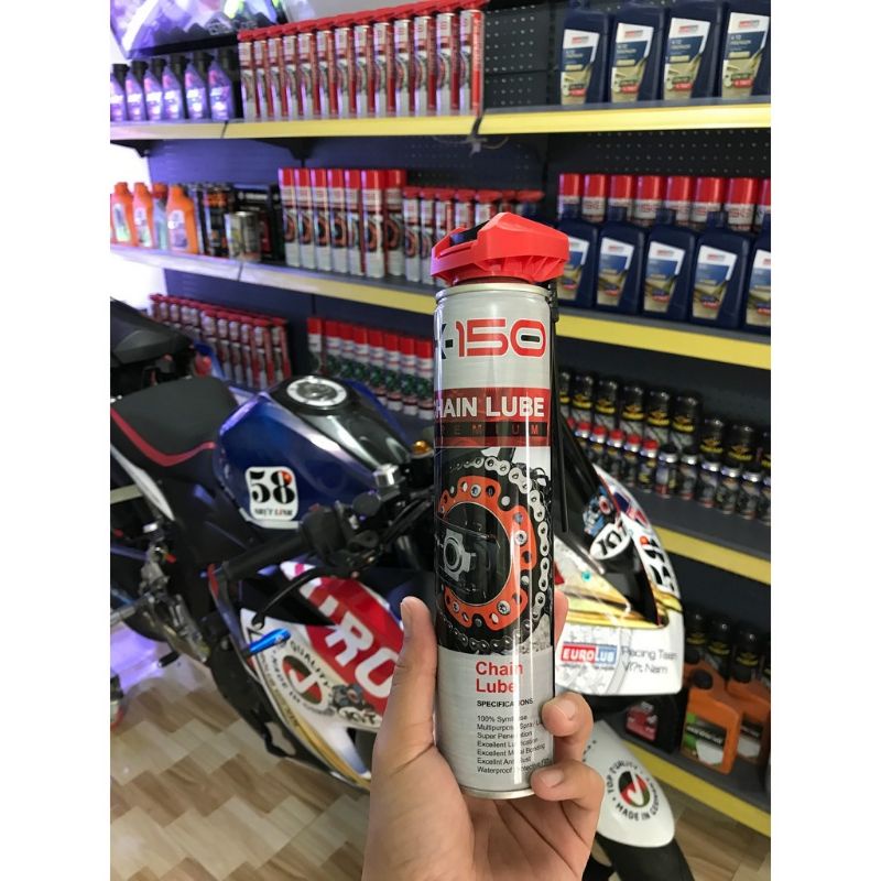 Chai Xịt Dưỡng Sên, Bôi Trơn Sên/Xích Cao Cấp Xtream X-150