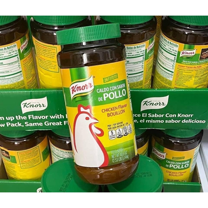 Hạt nêm mỹ knorr