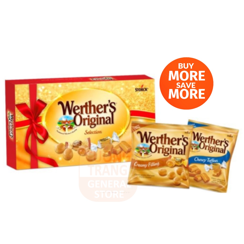 Kẹo Caramel hỗn hợp Werther's Original Classic Selection 170g