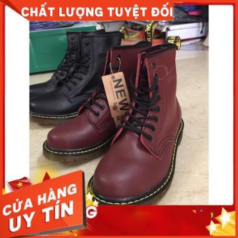 Giày Dr marten cổ cao ( màu nâu đỏ) - Hàng nhập khẩu ️🥇 mới 2020 new 🖇
