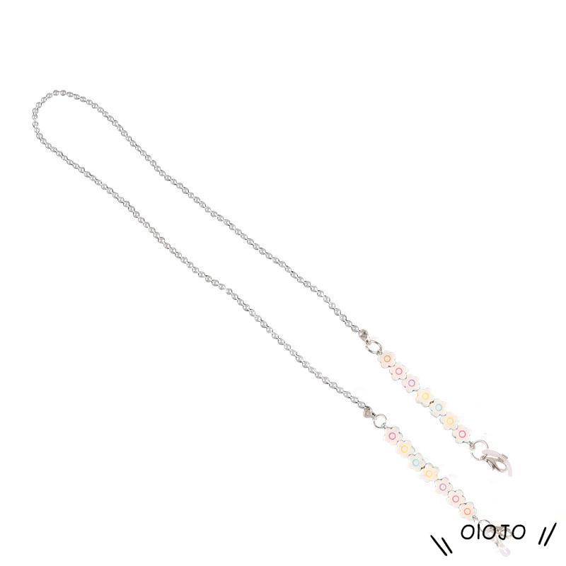 Dây đeo mắt kính / khẩu trang làm từ acrylic trong suốt trang trí mặt cười dễ thương