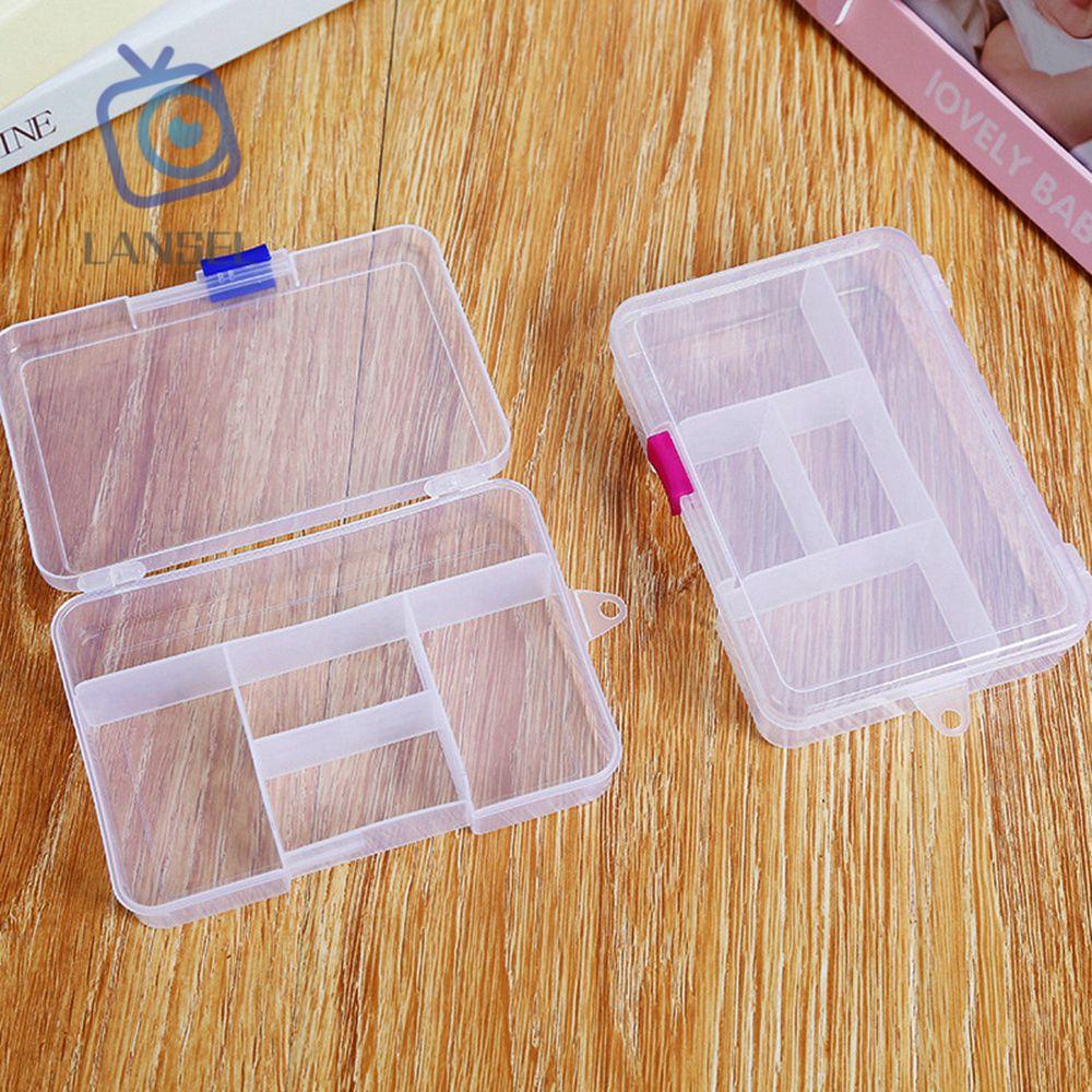 Hộp nhựa trong suốt đựng ốc vít trang sức tiện lợi chất lượng cao nhiều màu lựa chọn