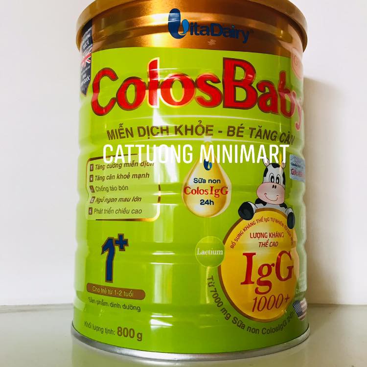 Sữa bột ColosBaby Gold 1+ 800g