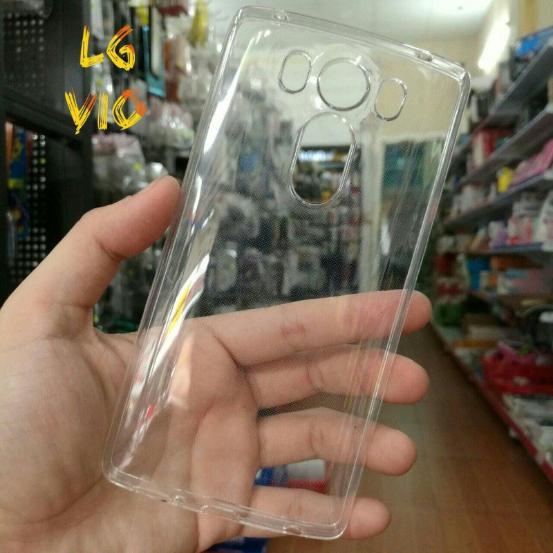 ốp lưng silicon LG V10 / V20 / V30 / V40 / V50 dẻo trong suốt