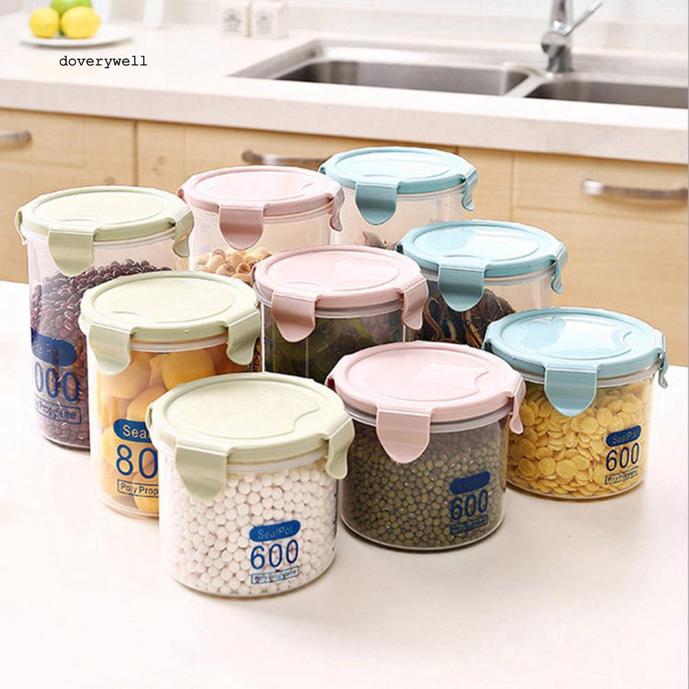 Hộp nhựa trong suốt đựng thực phẩm có kẹp tiện lợi