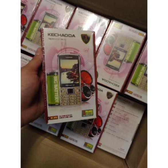 Điện thoại Kechaoda K35 nghe nhạc hay, nghe Fm không cần tai nghe