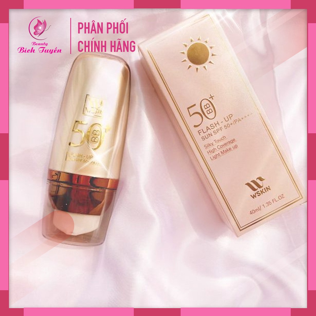 Kem Nền Chống Nắng BB WSKIN Flash-Up Sun SPF50+