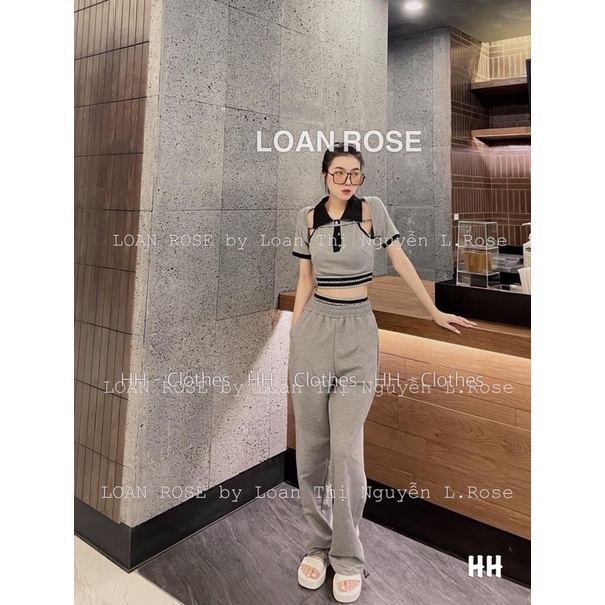 Bộ thể thao croptop bo viền sịn đét