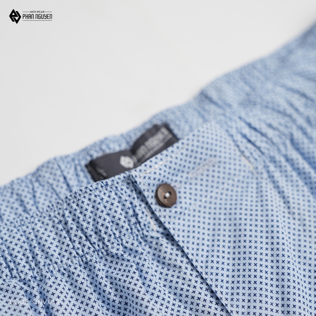Quần Đùi Nam PHAN NGUYỄN Kiểu Dáng Basic, Chất Vải Cotton Cao Cấp, Mát Mẻ, Thoáng Khí Tốt Không Gây Bí Hơi QDV.013