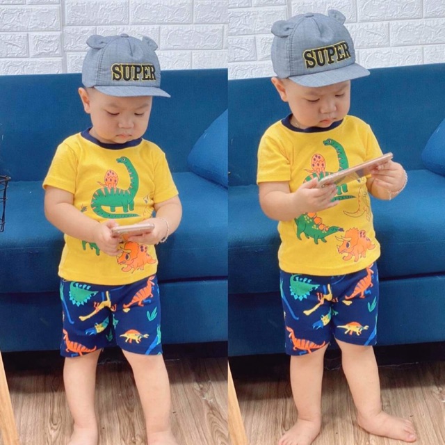 Combo 4 bộ bé trai