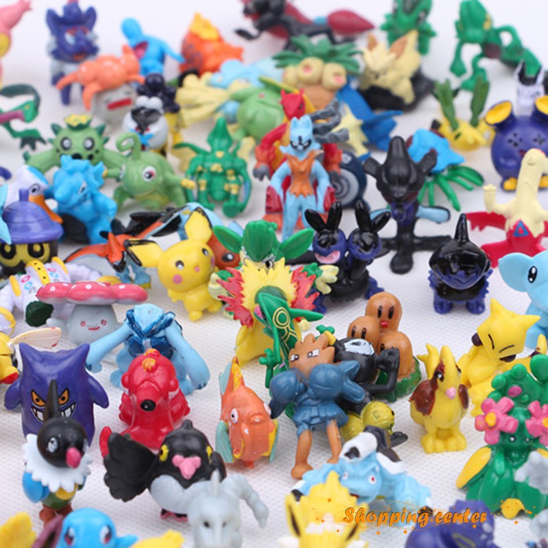 Set 144 Tượng Pokemon Mini Dùng Để Trang Trí