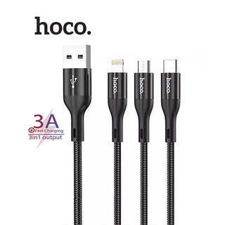 Cáp sạc HC X2 MAX 3 đầu ( ss + ip + typec )