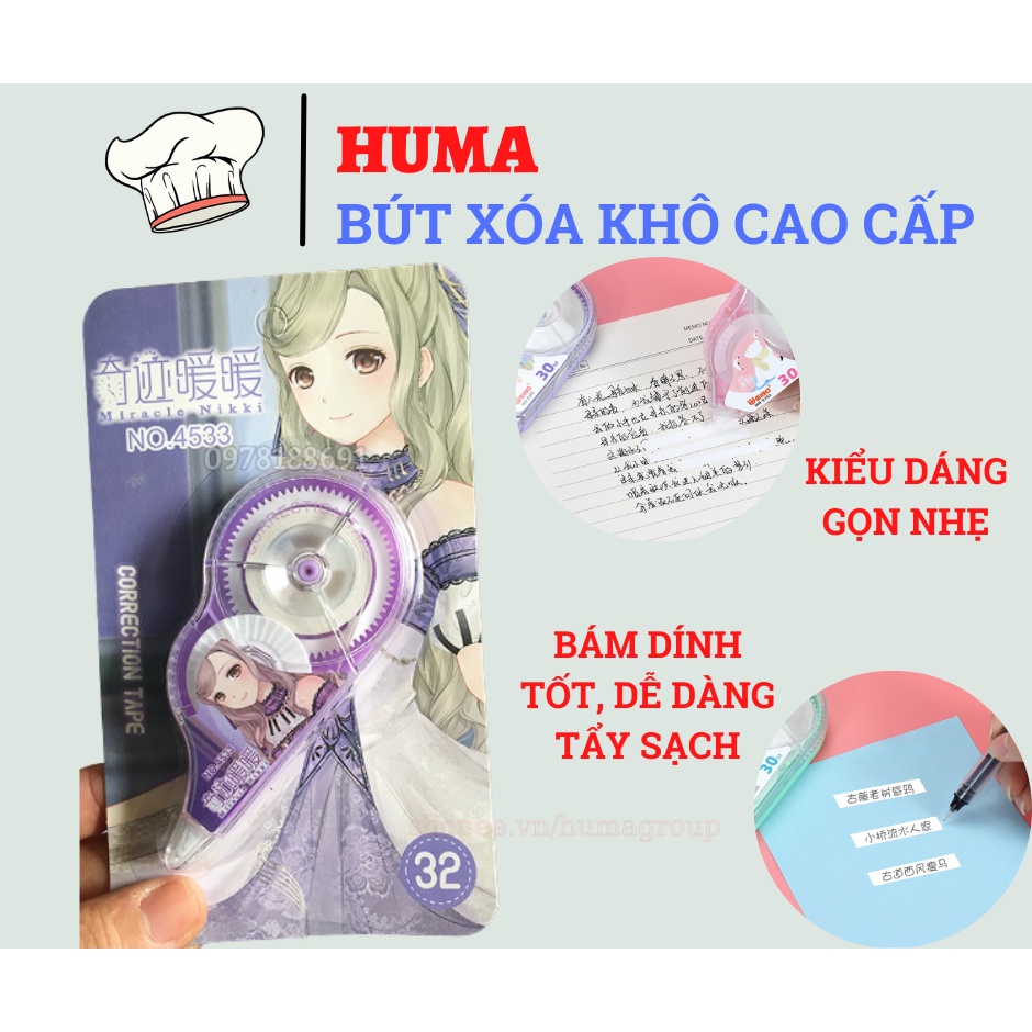 Băng xóa khô siêu rẻ - HUMA