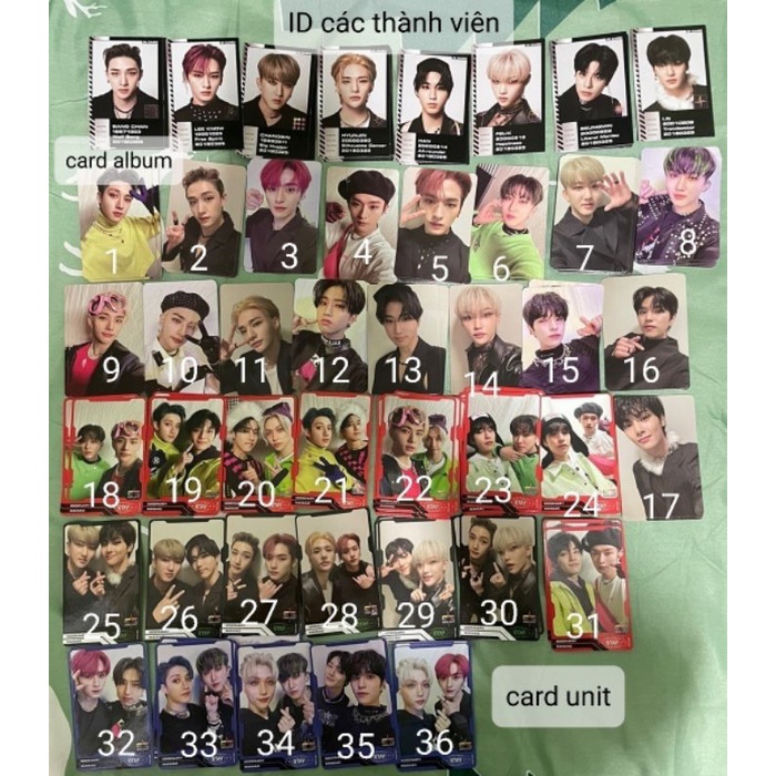 Ảnh thẻ card ODDINARY - Stray Kids (photocard Maniac)
