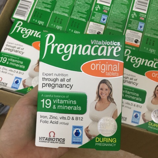 Vitamin tổng hợp cho mẹ bầu Pregnacare Original 30 &amp; 90 viên