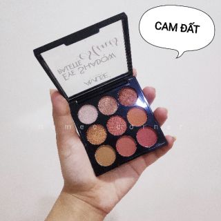 PHẤN MẮT AMUSE 9 COLOR CAM ĐÀO - CAM ĐẤT