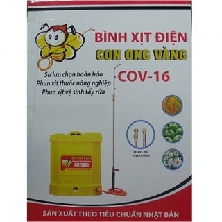 Bình phun thuốc dùng điện  16L giá rẻ