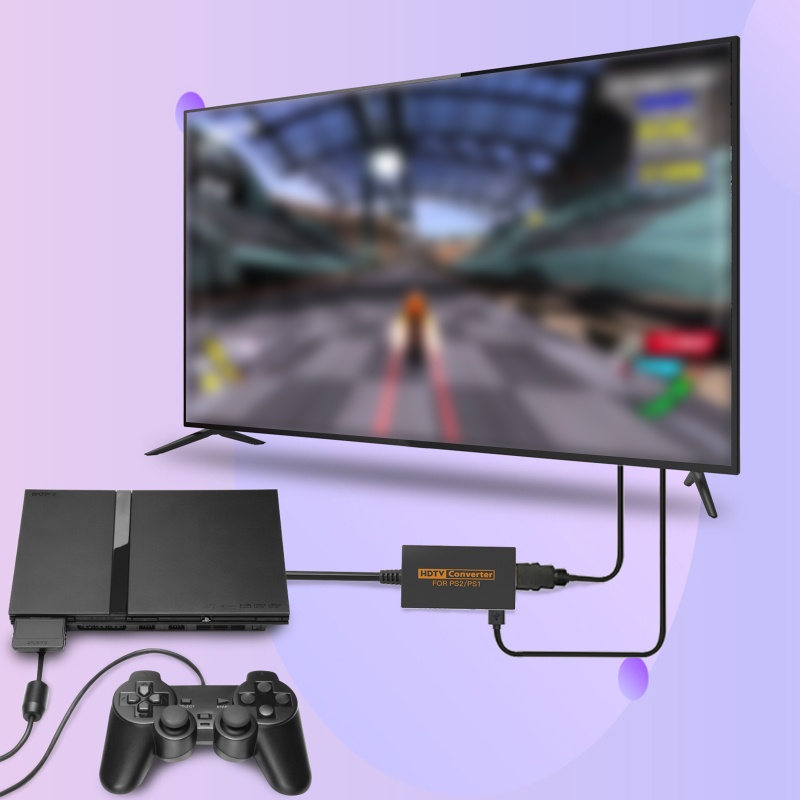 Bộ Chuyển Đổi Hỗ Trợ Video PS1 / 2 Sang 480i / 480p / 576i