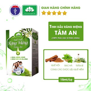 [HÀNG CHÍNH HÃNG]Tinh Dầu Răng Miệng Tâm An