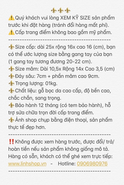 Combo 3 hộp đựng đồ trang điểm cá nhân hoa văn đẹp, hàng thiết kế