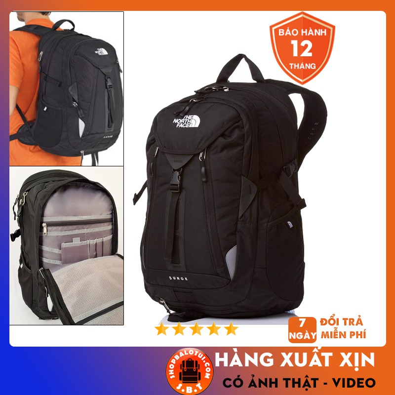 Balo du lịch [ HÀNG XUẤT KHẨU ] Balo The North Face Surge 2010 -  Vải chống thấm nước và ánh nắng mặt trời cực tốt