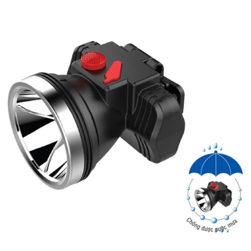 Đèn Đeo Đầu, Đèn soi LED siêu sáng chính hãng ROMAN- HRL2025/ ánh sáng trắng