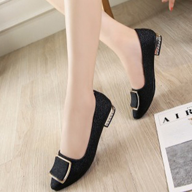 Giày búp bê mũi nhọn thời trang nữ dễ thương | BigBuy360 - bigbuy360.vn