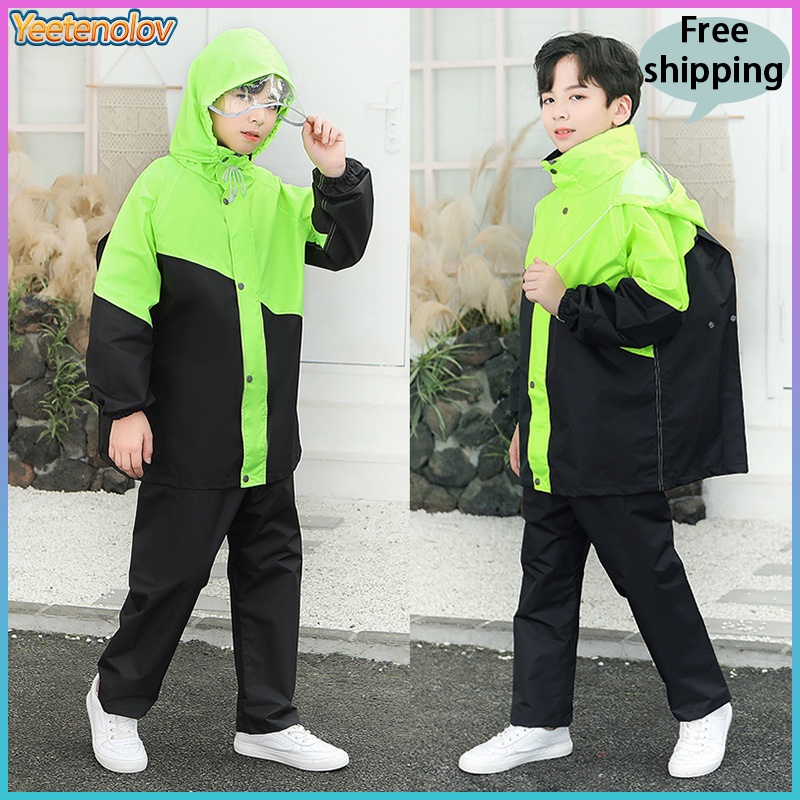 ★Hàng Có Sẵn★Áo Mưa baju hujan budak perempuan Chống Thấm Nước baju hujan kanak Cho Trẻ Em