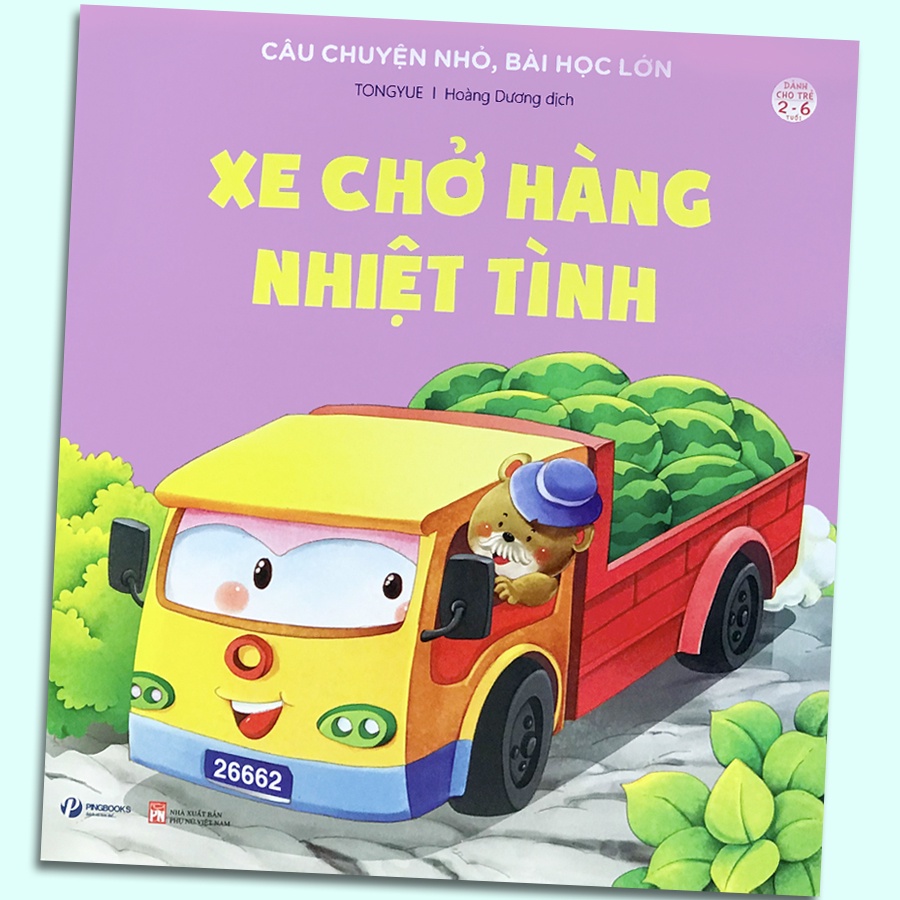 Sách - Câu Chuyện Nhỏ, Bài Học Lớn (10 quyển lẻ tùy chọn) (2-6 tuổi)