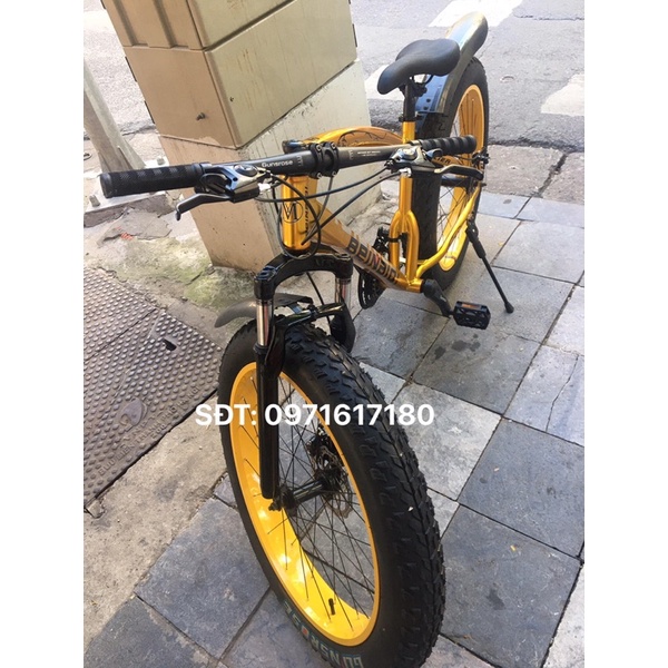 XE ĐẠP BÁNH BÉO BÁO LỬA BEINAQI