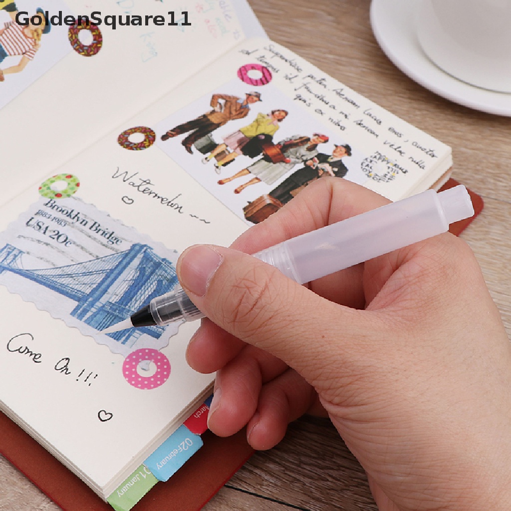 Cọ Sơn Màu Nước Mềm Mại Goldsquare11 Có Thể Đổ Đầy Tiện Dụng