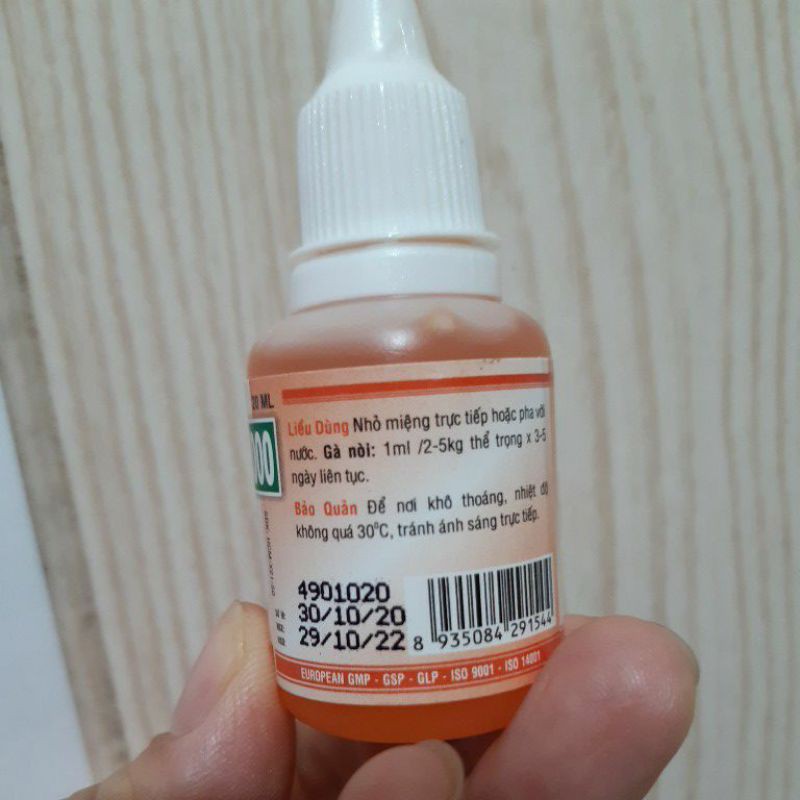 Spiramycin 20ml gà chọi