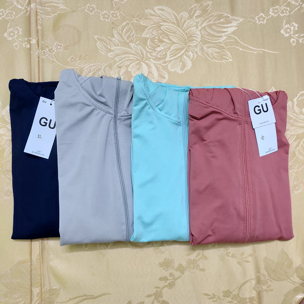 [Mỏng Và Thoáng Mát] Áo Chống Nắng GU Nữ, Ấo Khoác Chống Nắng, Chất Vải Kim Cương Thông Hơi Mặc Cực Thích | BigBuy360 - bigbuy360.vn