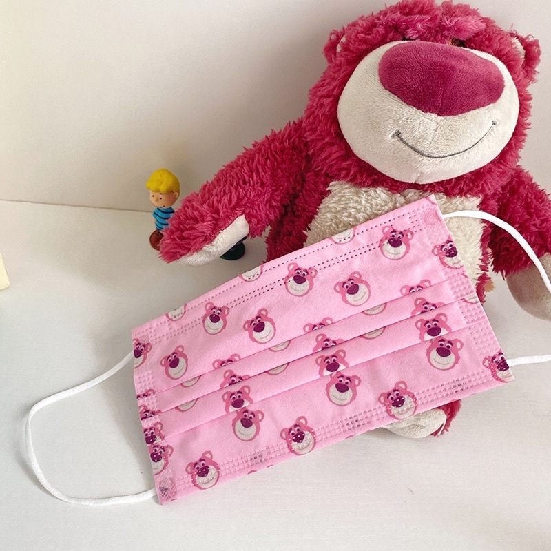 Khẩu trang gấu Lotso Toystory | BigBuy360 - bigbuy360.vn