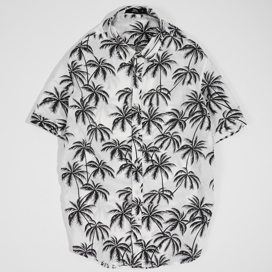 Áo sơ mi nam 360 BOUTIQUE ngắn tay họa tiết - SHNTK218-6 | BigBuy360 - bigbuy360.vn