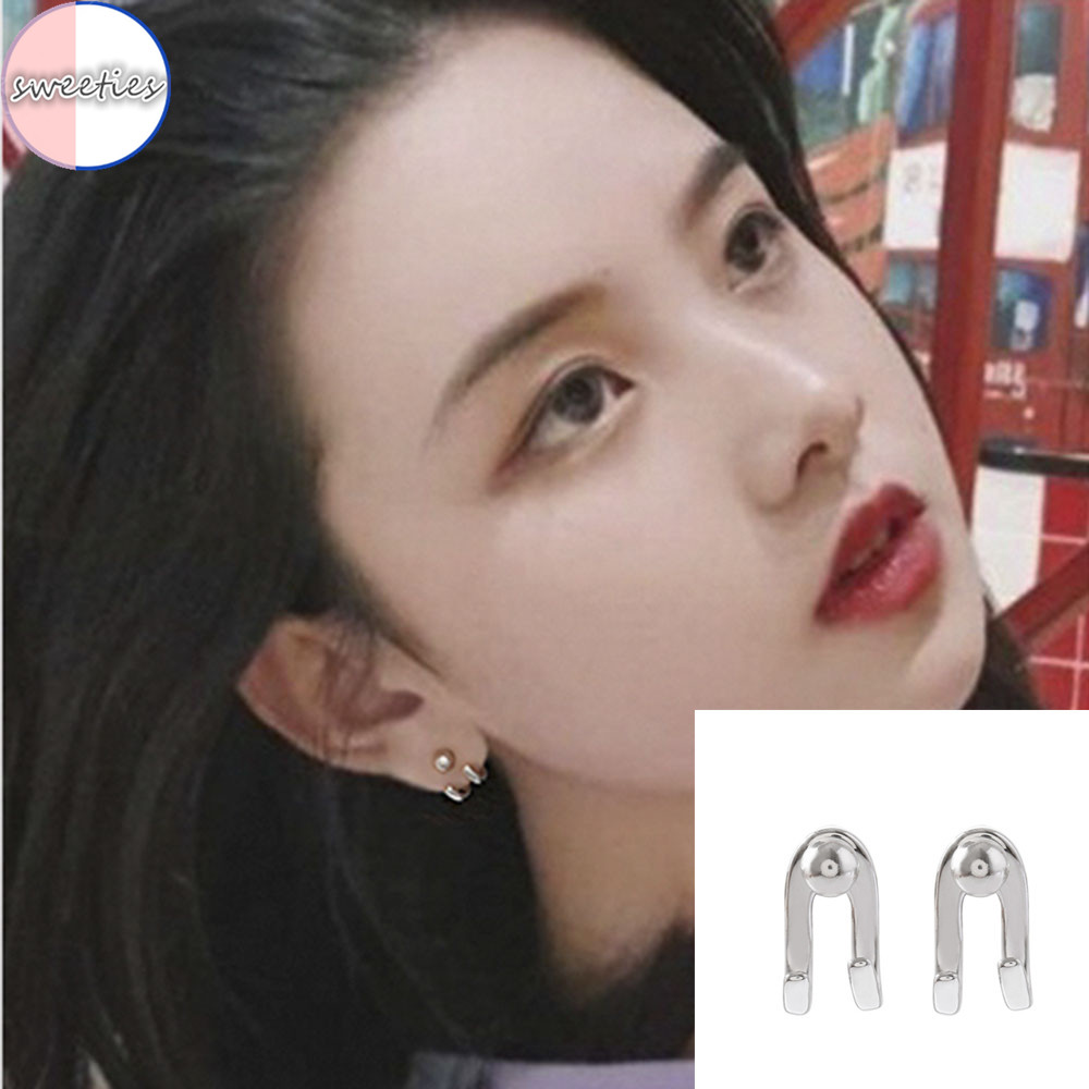 1 pair Đôi Khuyên Tai Phong Cách Retro Thời Trang Cho Nữ