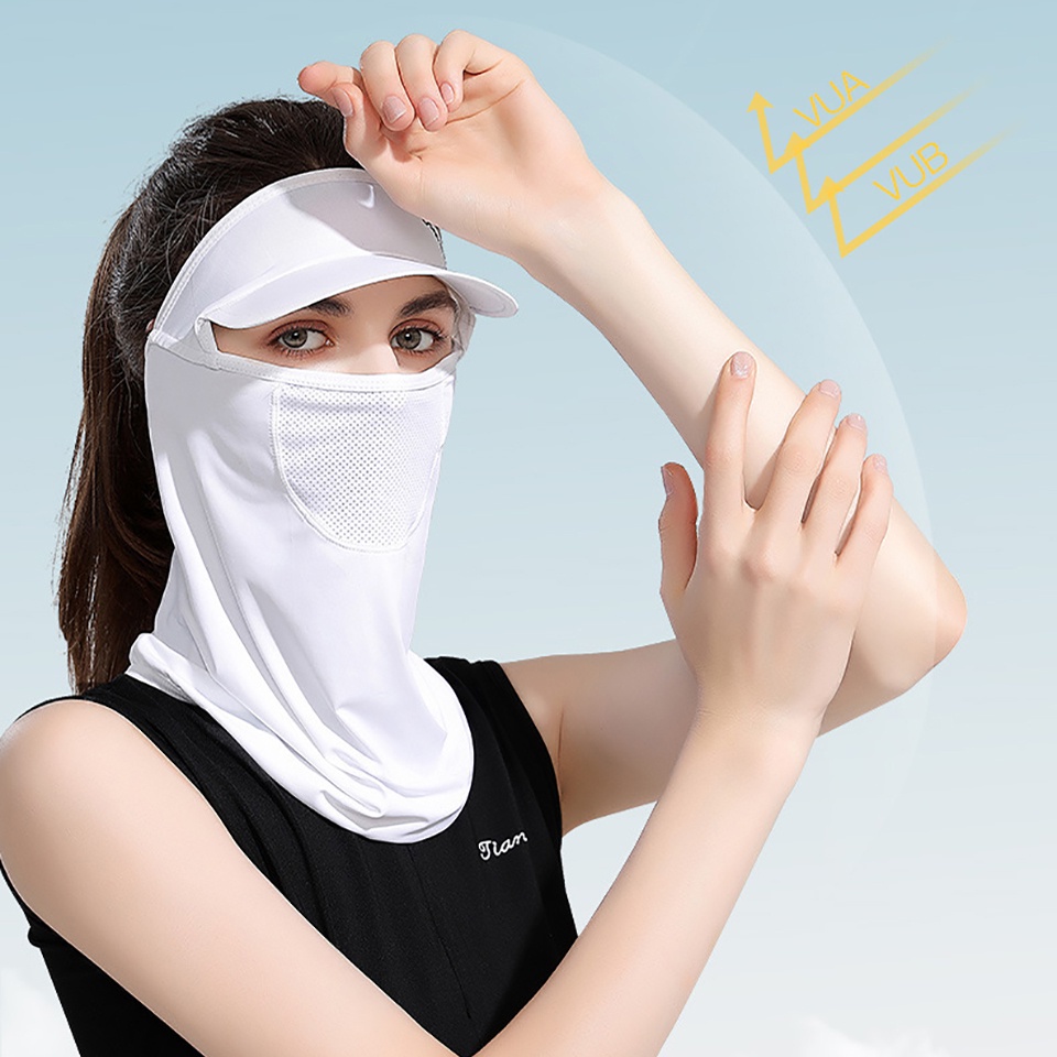 Khẩu Trang Chống Nắng Tia UV Thân Thiện Với Da Thoáng Khí Dùng Khi Đi Leo Núi/Cắm Trại/Leo Núi