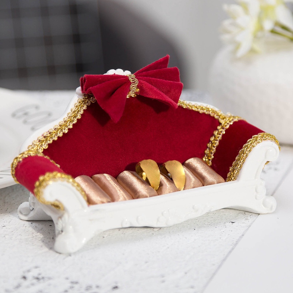 [Kloware] Giá Đỡ Ma Nơ Canh Vải Nhung Treo Nhẫn Trang Sức Tại Nhà