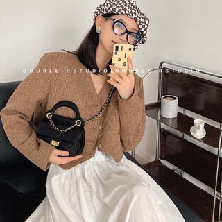 [42CAM]Túi xách nữ trám đen nhỏ