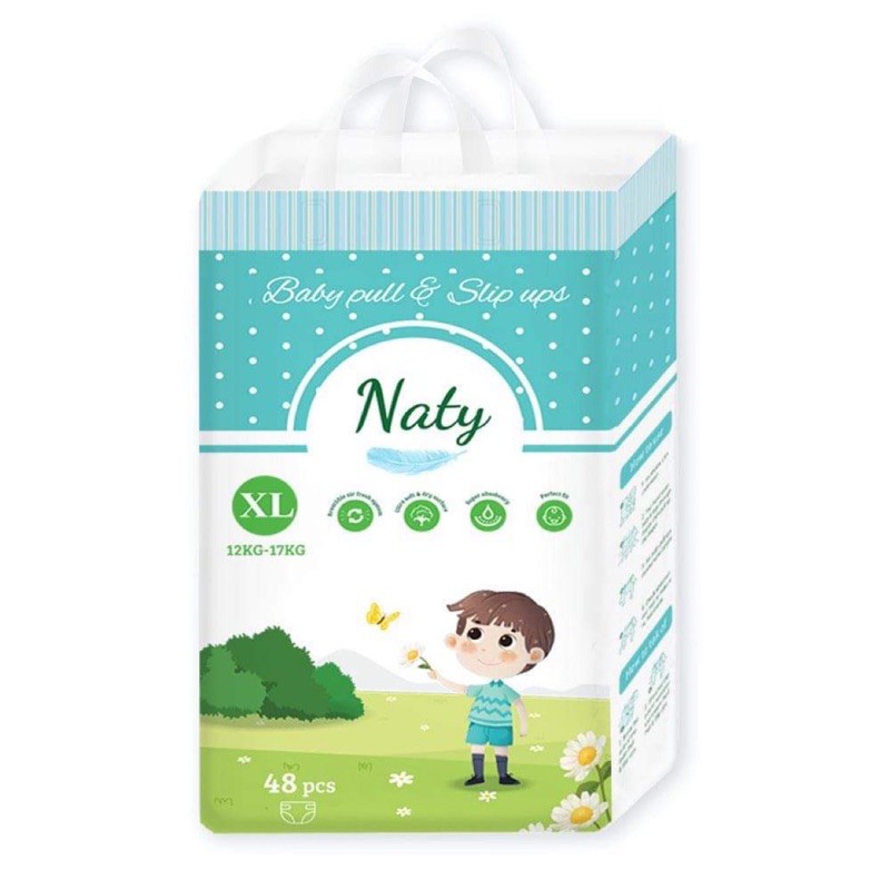 BỈM DÁN QUẦN HƯU CƠ NATY L54, Xl48, XXL42