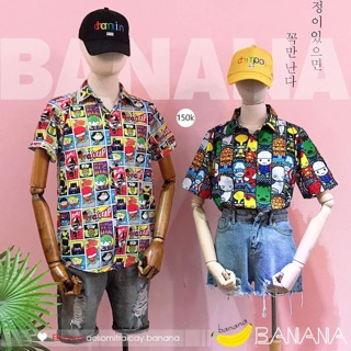 Áo sơ mi hoạt hình, trái cây