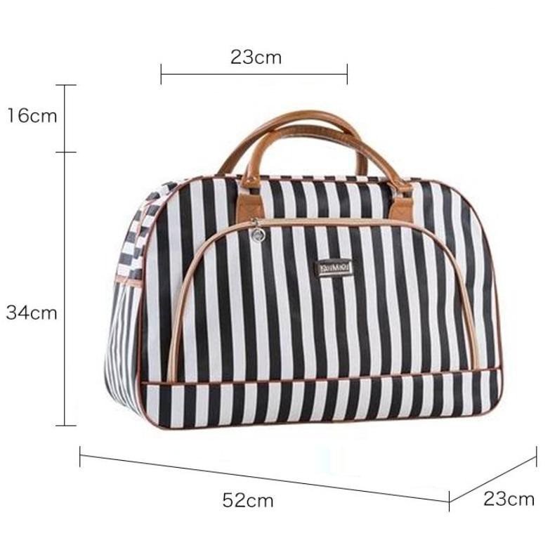 Túi Trống Du Lịch Họa Tiết- Tặng Kèm Khóa Số Chống Trộm TUI-85