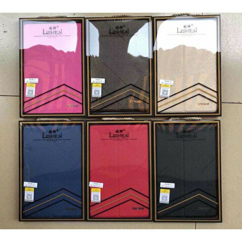 Bao Da samsung tab P580/p585 Hiệu Lishen Lưng Dẻo Màu Đen