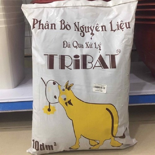 Phân bò Tribat túi to 10dm3 đã qua xử lý