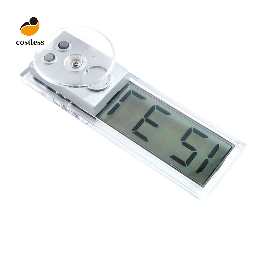 Đồng hồ điện tử gắn trên tường có màn hình hiển thị LCD